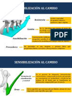 Sensibilización Al Cambio