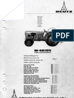Deutz Tractor D4005 Manual GE