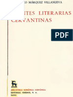 Fuentes Literarias Cervantinas - Francisco Martínez Villanueva. Ed. GREDOS PDF