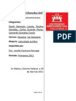 Introducción al Derecho Civil Mexicano (30car