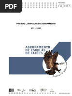 Projeto Curricular Do Agrupamento
