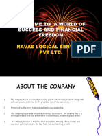 Welcome To A World of Success and Financial Freedom: Ravas Logical Services PVT LTD