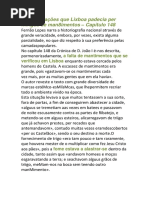 Das Tribulações Que Lixboa Padecia Per Mingua de Man8imentos