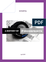 History of Fingerprints