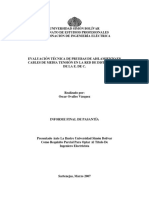 Pruebas de Aislamiento a Cables de Media Tension de La EdC-2006