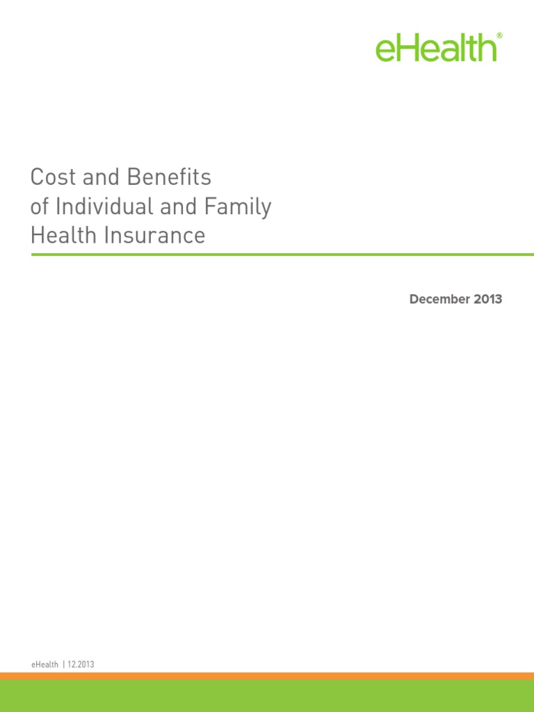 2013 Individual & Family Health Insurance Costs | PDF | Deductible ...