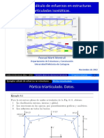 Ejemplos Calculo de Esfuerzos en Estructuras Articuladas Isostaticas v3 Prs