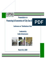 Financing & Economics of City Gas Distribution