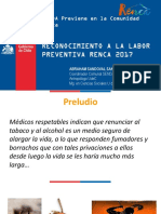 SENDA Previene en Renca: Reconocimiento a la labor preventiva 2017