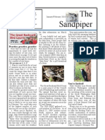 January-February 2010 Sandpiper Newsletter Grays Harbor Audubon Society