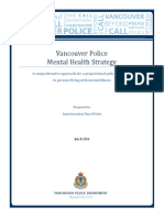 Vancouver Police Mental Health Strategy