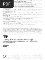 Texto 5 - 2016. HUTZ. Cap 19 Cuidados No Estabelecimento Do Diagnóstico Psicológico Na Infância e Na Adolescência