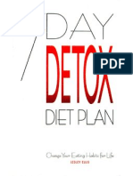 7 Day Detox Diet Plan