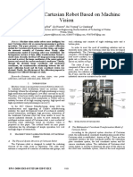 Calibration of Cartesian Robot Based On Machine Vision