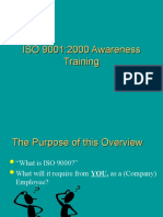 Iso 90012000 Awareness Training