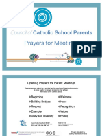 Catholic School Parent Prayers