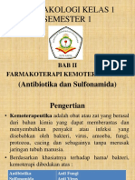 Farmakologi Farmakoterapi Kemoterapika Kelas 1 Semester 1