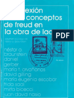 La Re-Flexión de Los Conceptos de Freud en La Obra de Lacan (Néstor Braunstein)