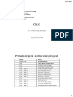 Čelik - Proizvodnja I Svojstva