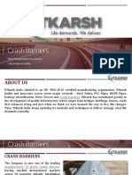 Choose Utkarsh W Beam Crash Barrier Manufacturer