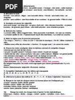 Français2011 - 2012 4AP Exercices de Base