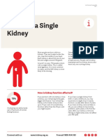 Life With A Single Kidney Fact