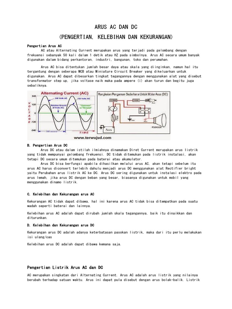 Arus Ac Dan DC | PDF
