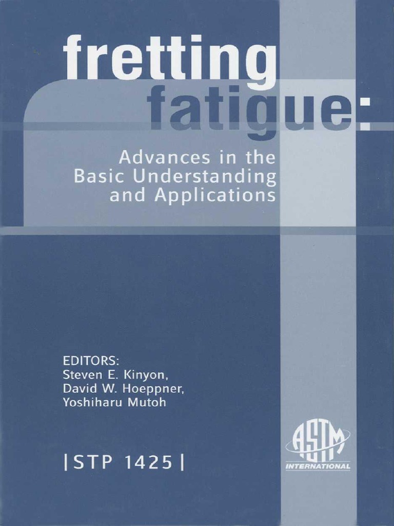 Fretting Fatigue | PDF | Fatigue (Material) | Wire