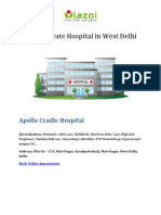 Top 10 Private Hospital in West Delhi - Lazoi