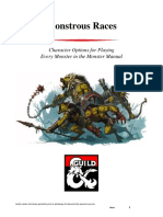 DMS Guild 5e Monstrous Races