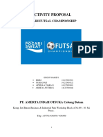 Proposal Pocari Futsal Championship