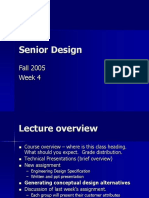 Senior Design Lecture4