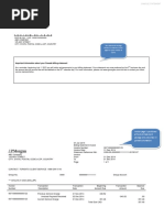 Billing Statement Sample