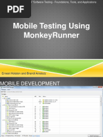 Monkey Runner Testing Mobile App