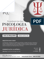 Psicologia Jurídica. Curso de Especialização. PUC-Rio 2018