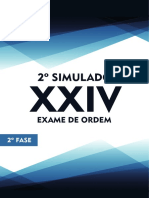 2o Simulado OAB de Bolso D Tributario 2a Fase XXIV Exame de Ordem