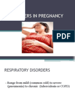 Disorders in Pregnancy