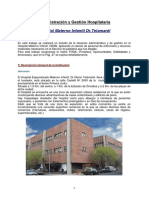 Administracion y Gestion Hospitalaria