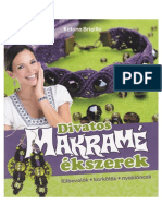 Katona Brigitta - Divatos Makramé Ékszerek PDF