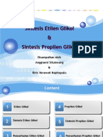 SIntesis Etilen Glikol & Propilon Glikol