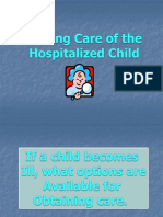 Hospitalized Child