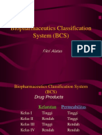 Biopharmaceutics Classification System (BCS)