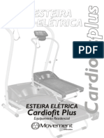 Manual Esteira Cardiofit PLUS Port