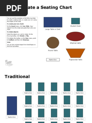 Seating Chart