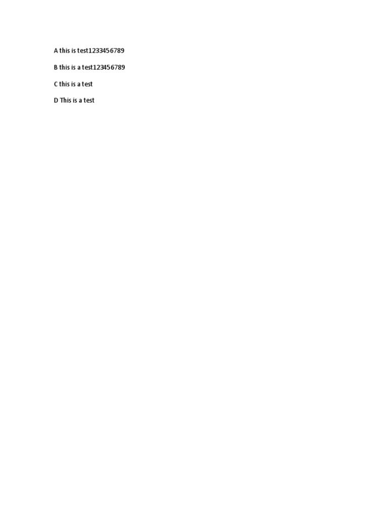 Test Document Overview | PDF