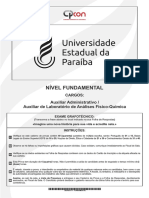 Auxiliar Administrativo ou Laboratório examinação grafotécnica