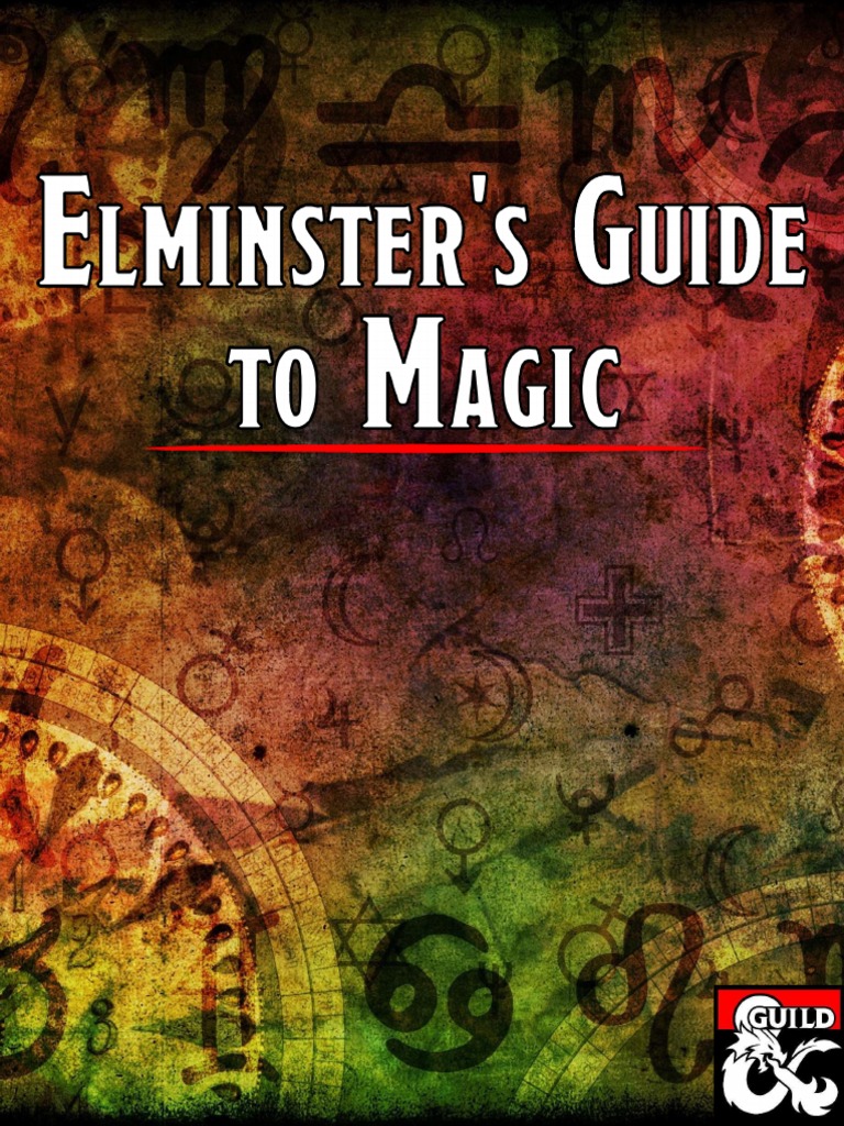 Elminster's Guide To Magic, PDF, Magic (Paranormal)