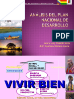 Análisis Del Plan Nacional de Desarrollo