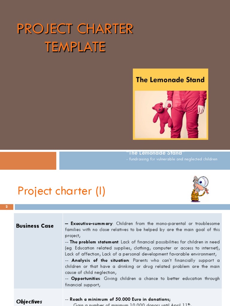 Project Charter | PDF | Fundraising | Facebook