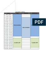 Horario - Urp Isa